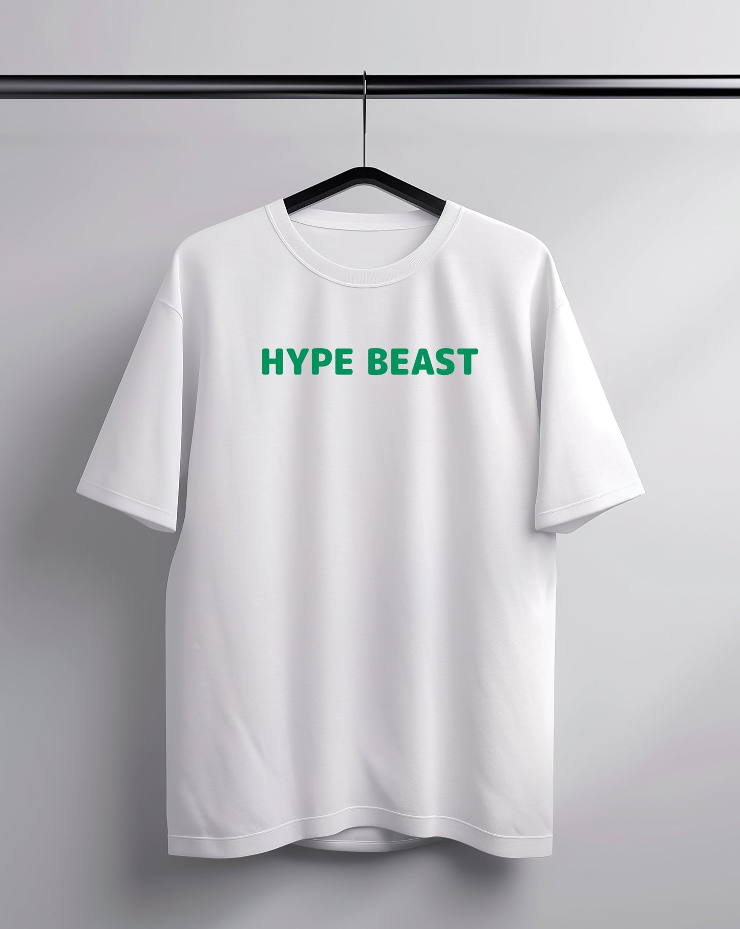 Hype Beast White Oversized Tee