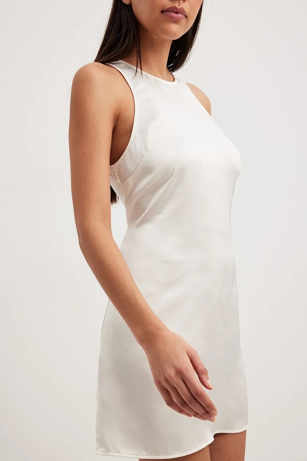 Graceine White Dress