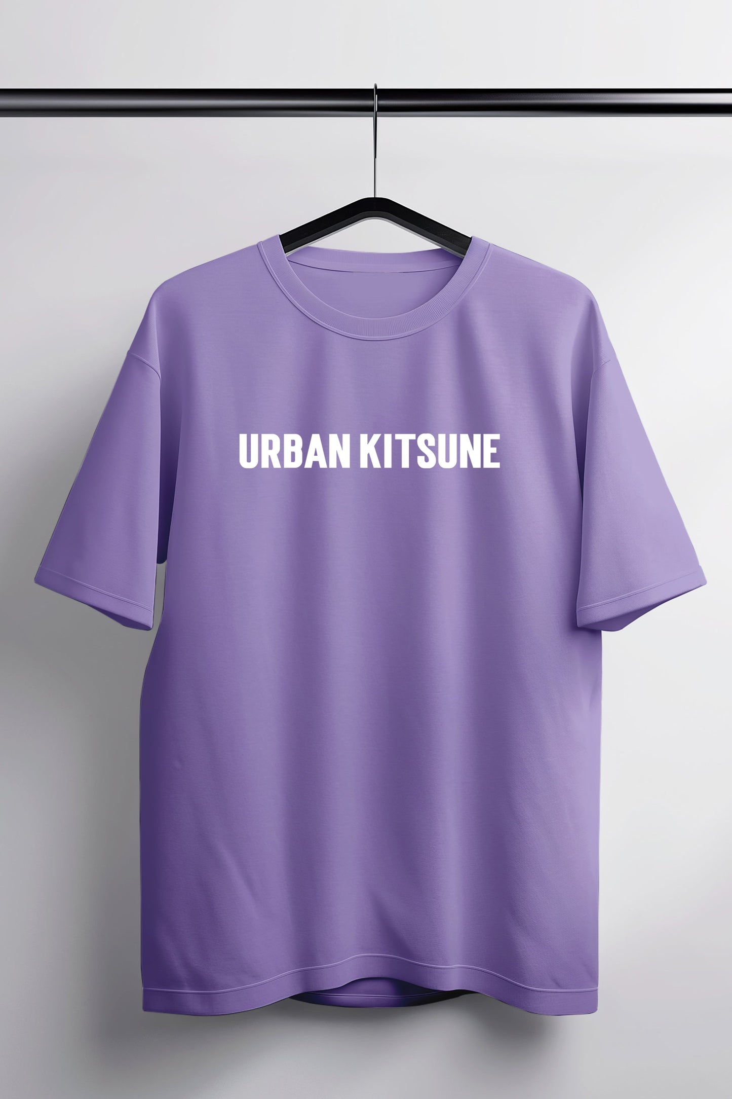 Urban Kitsune Lavender Oversized Tee