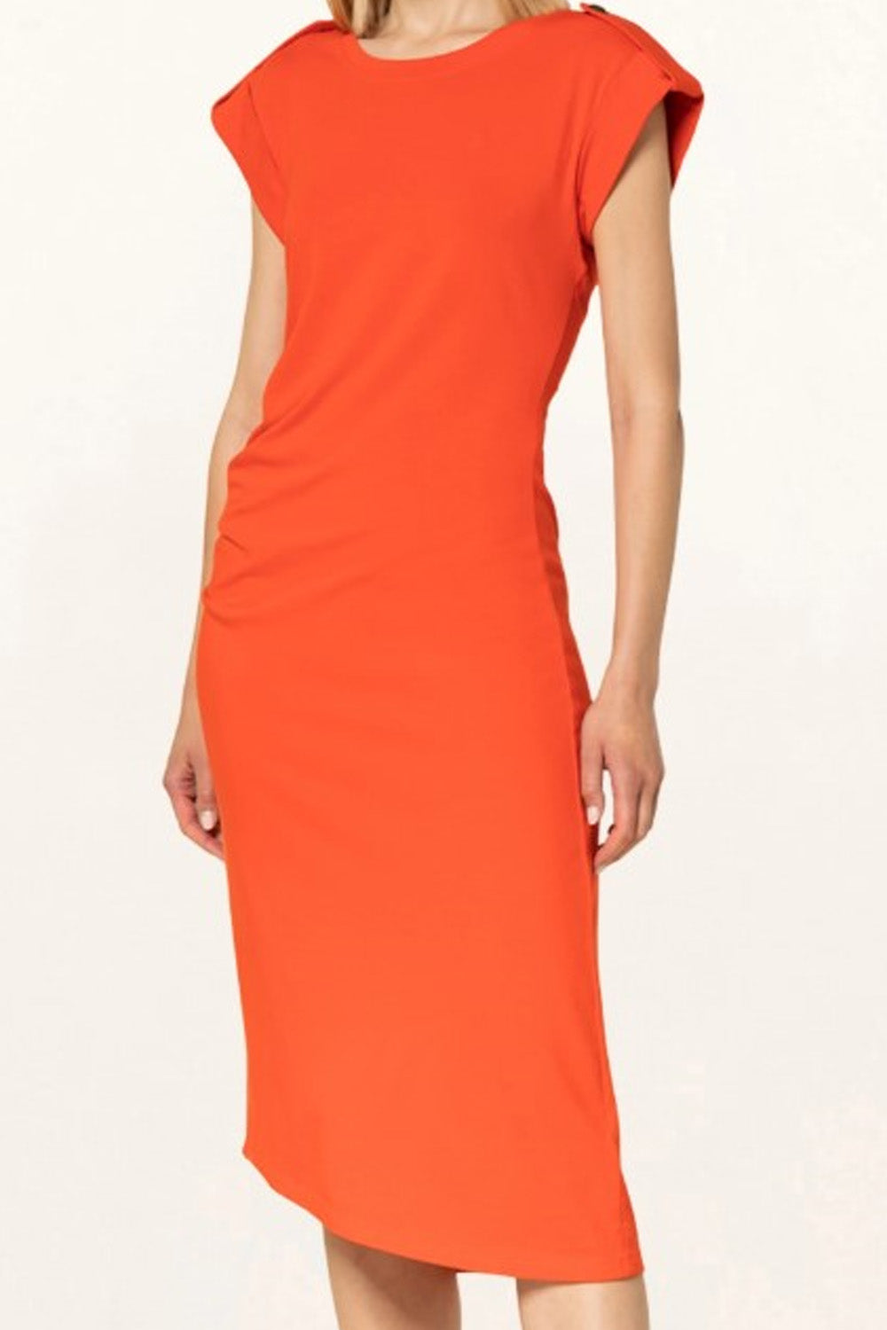 Mellifluous Orange Dress