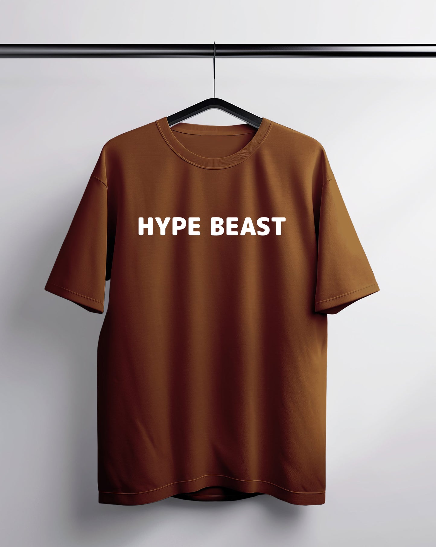 Hype Beast Brown Oversized Tee
