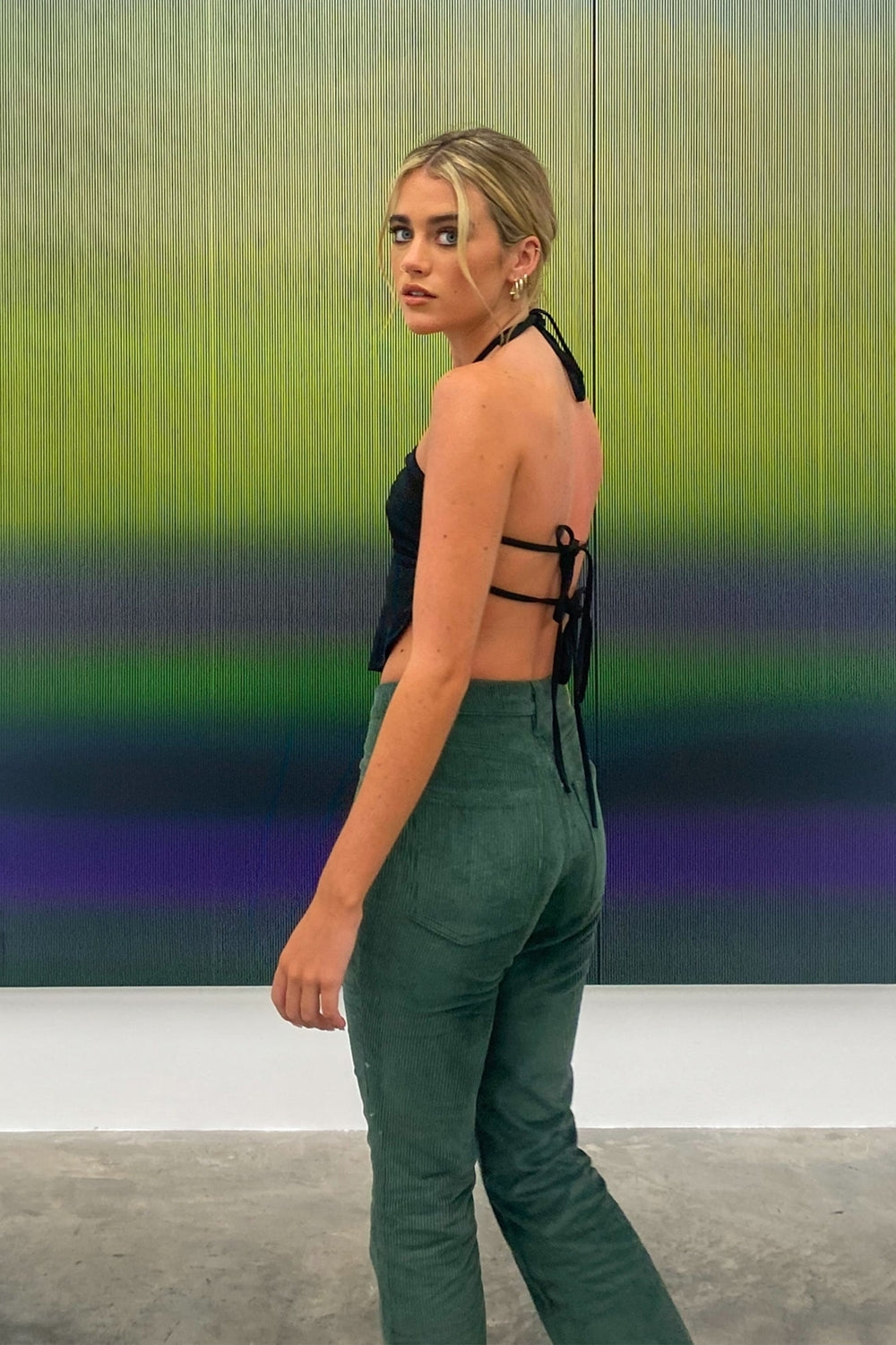 Appealing Top In Poly Black