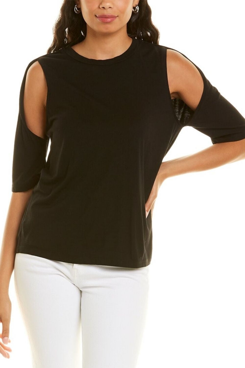 cut out sleeve tops