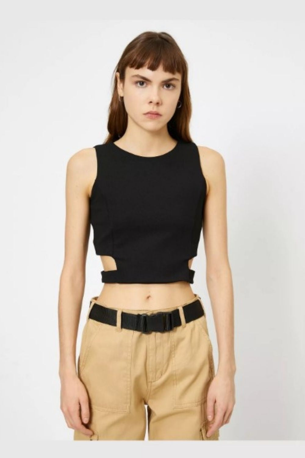 side cut out top