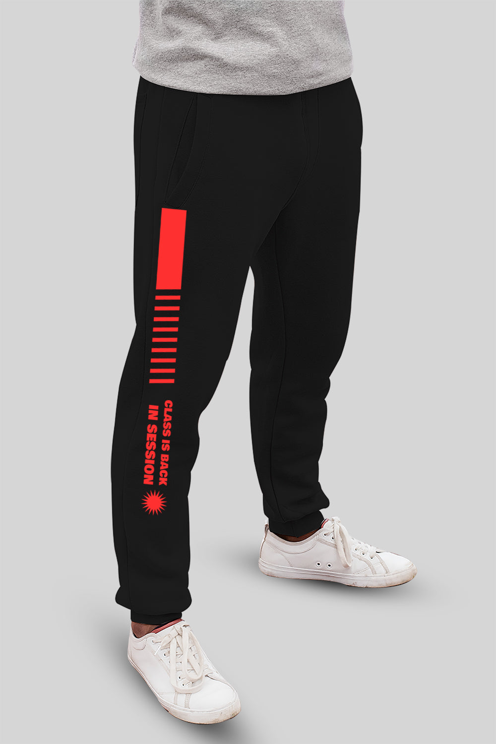 Manga Motion Black Joggers