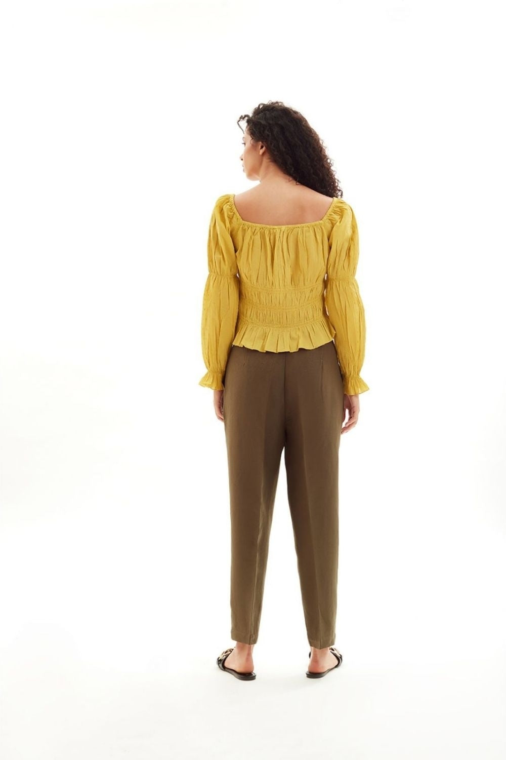 Mustard Not Basic Top