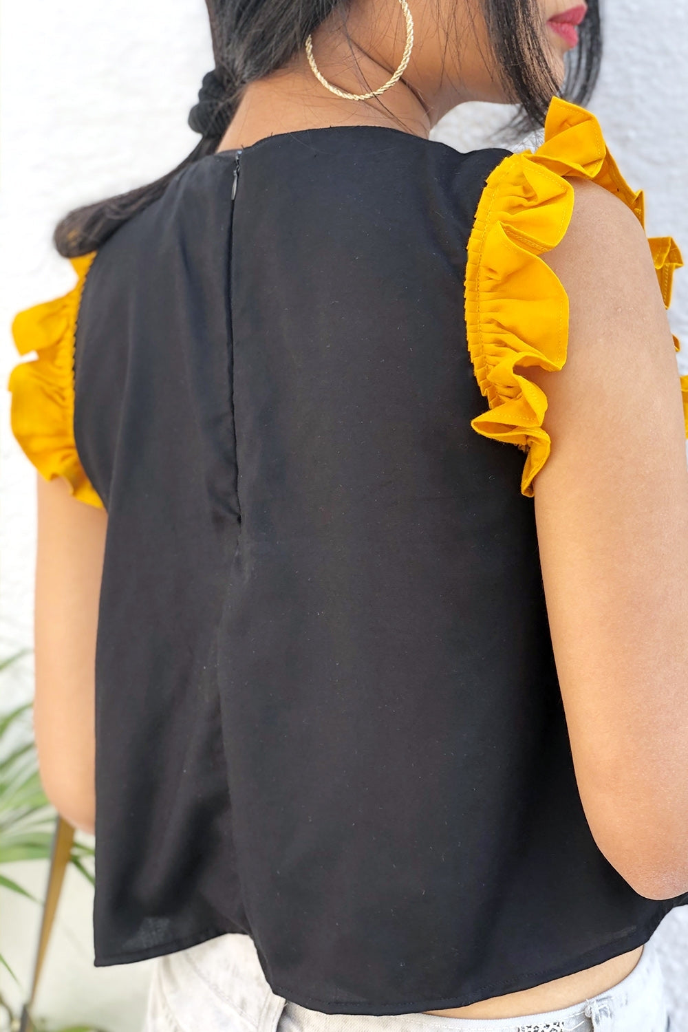 Pretty Party Top Black