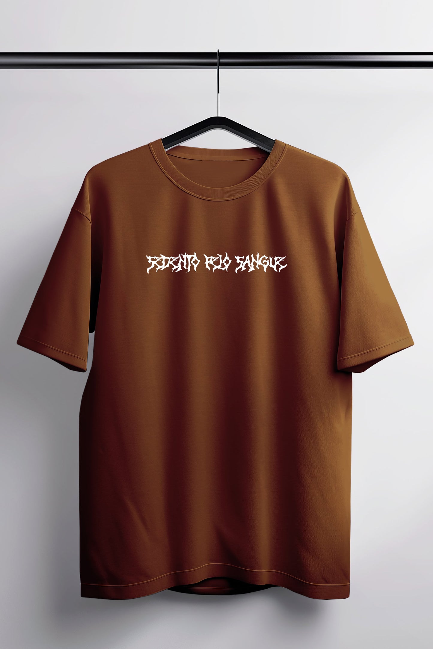 Apetite Brown Oversized Tee
