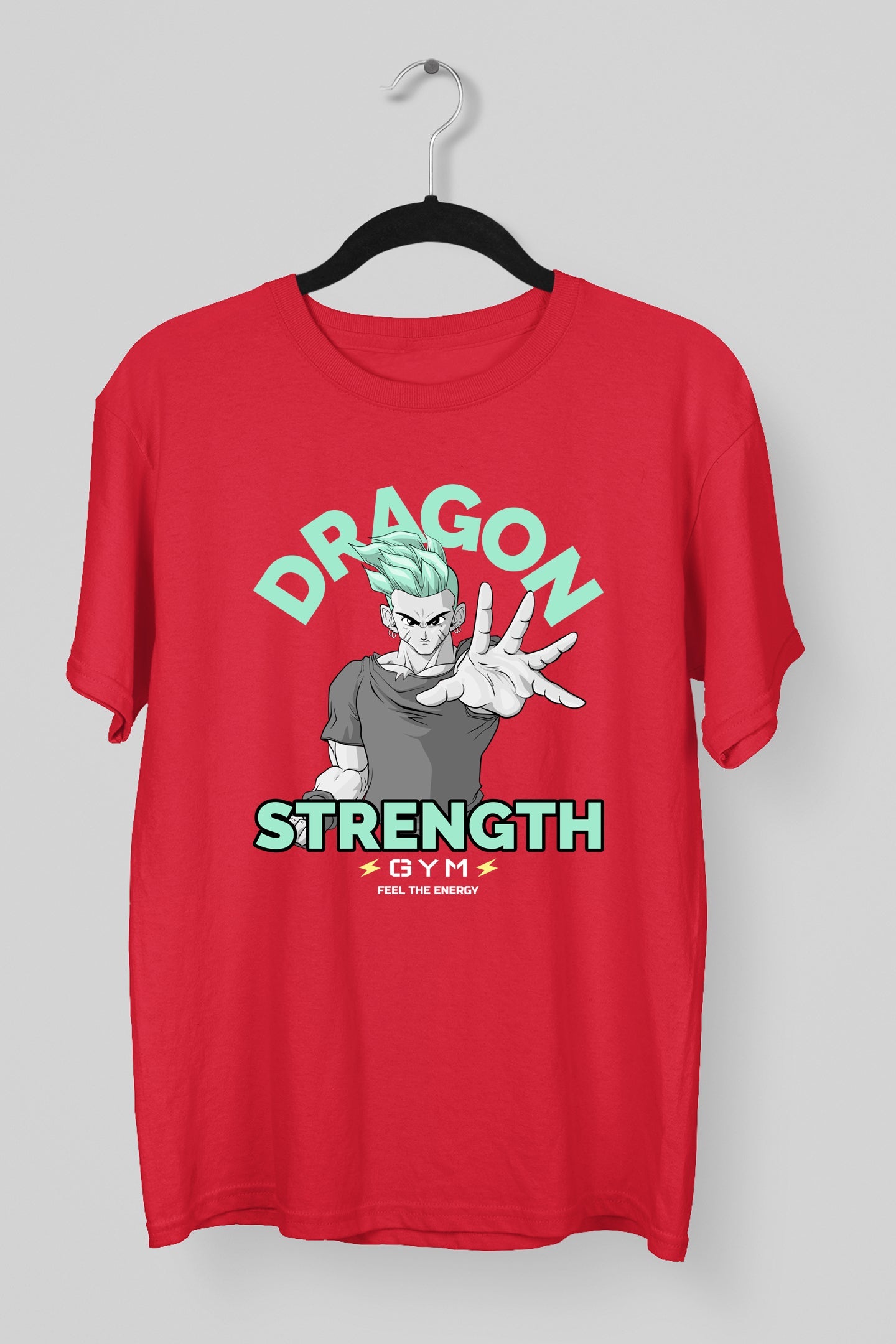 Dragon Strength Red Tee