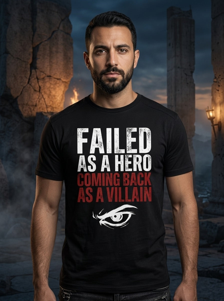 Failed Hero Black Tee