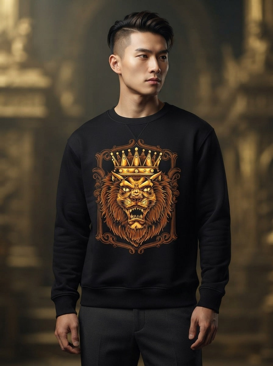 King Black Sweatshirt