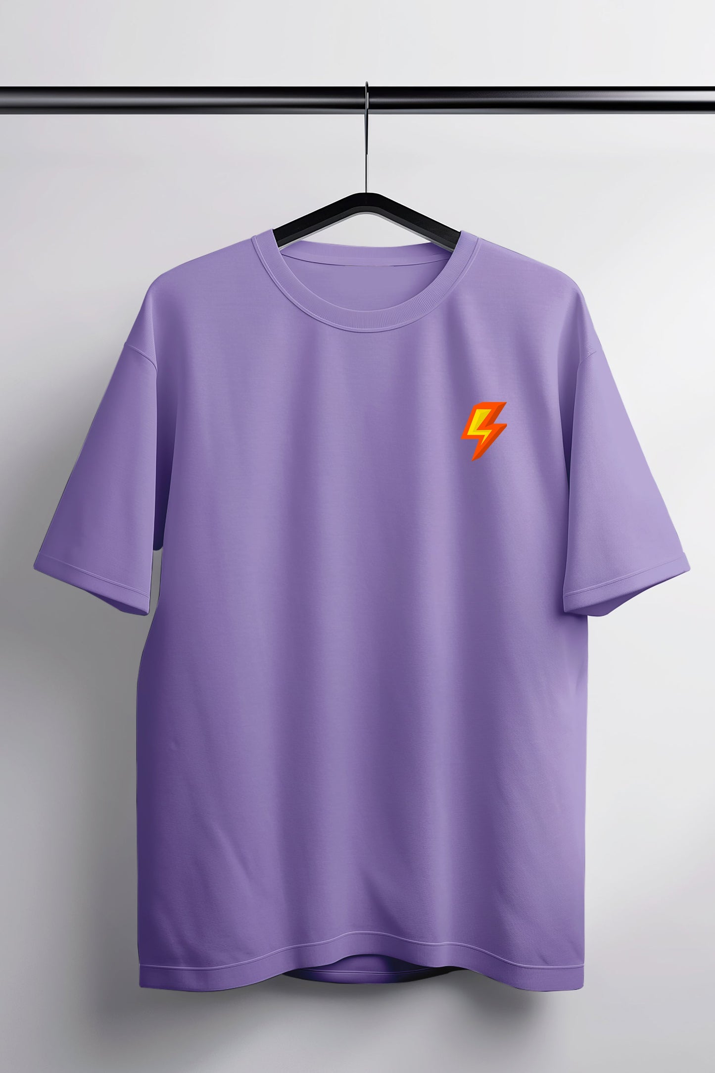 Lightning Lavender Oversized Tee