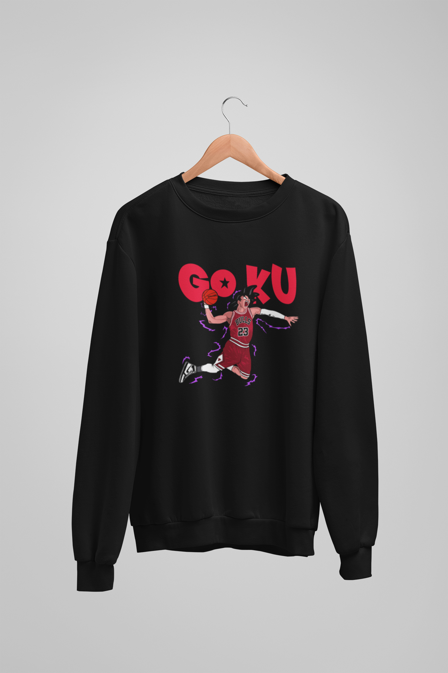 Anime Black Sweatshirt