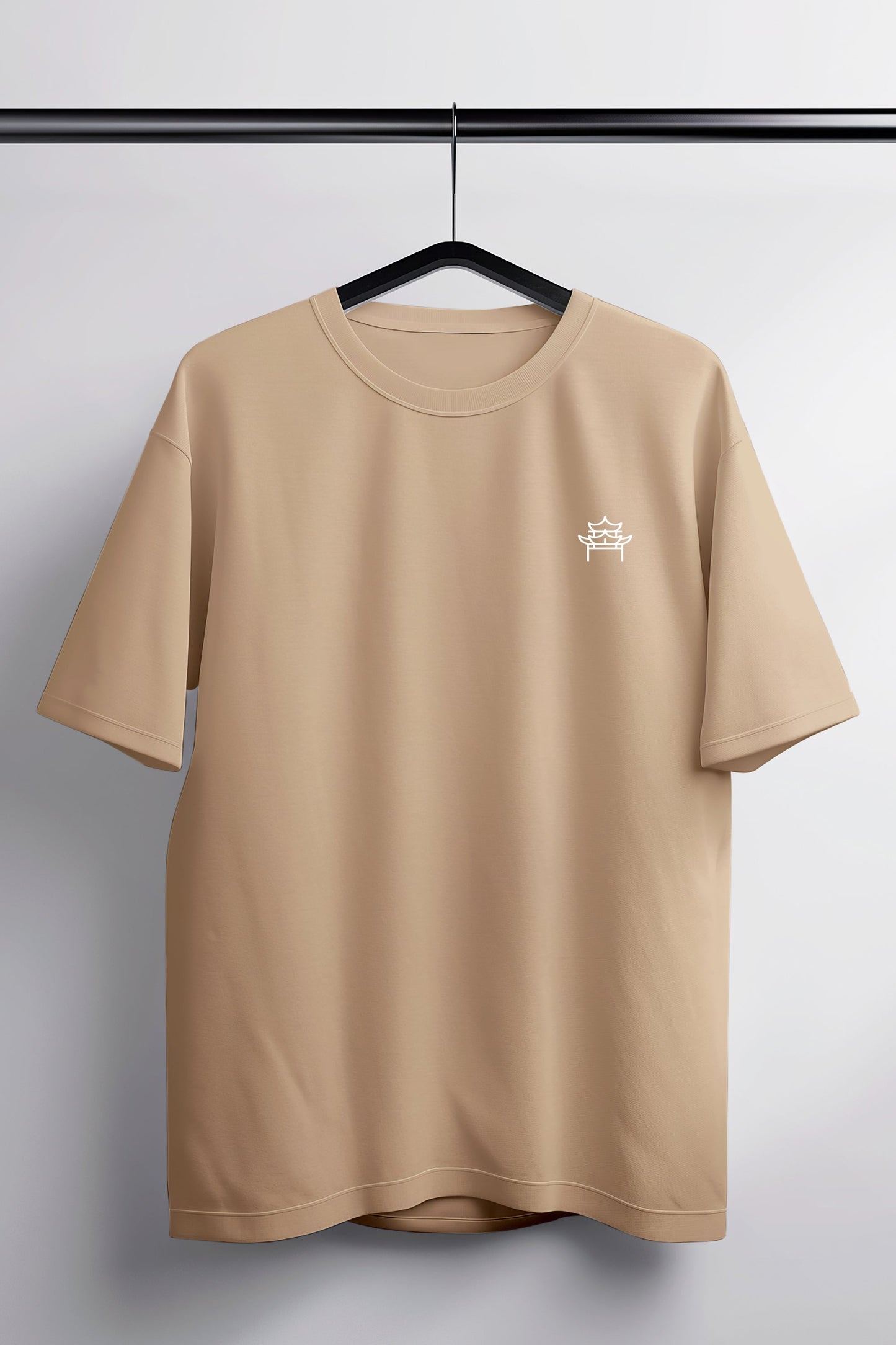 Tennis Peach Oversized Tee