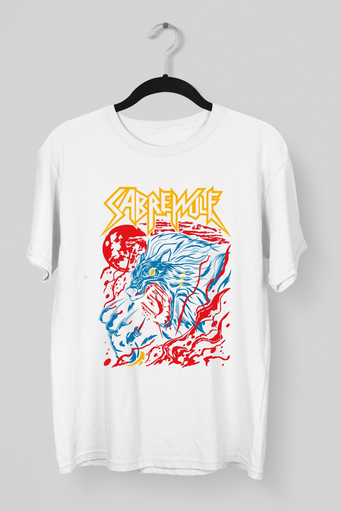 Sabrewolf White Tee