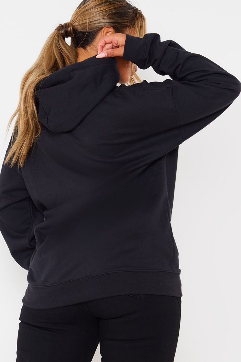 This Is The Best I Can Dress Printed Black Hoodie