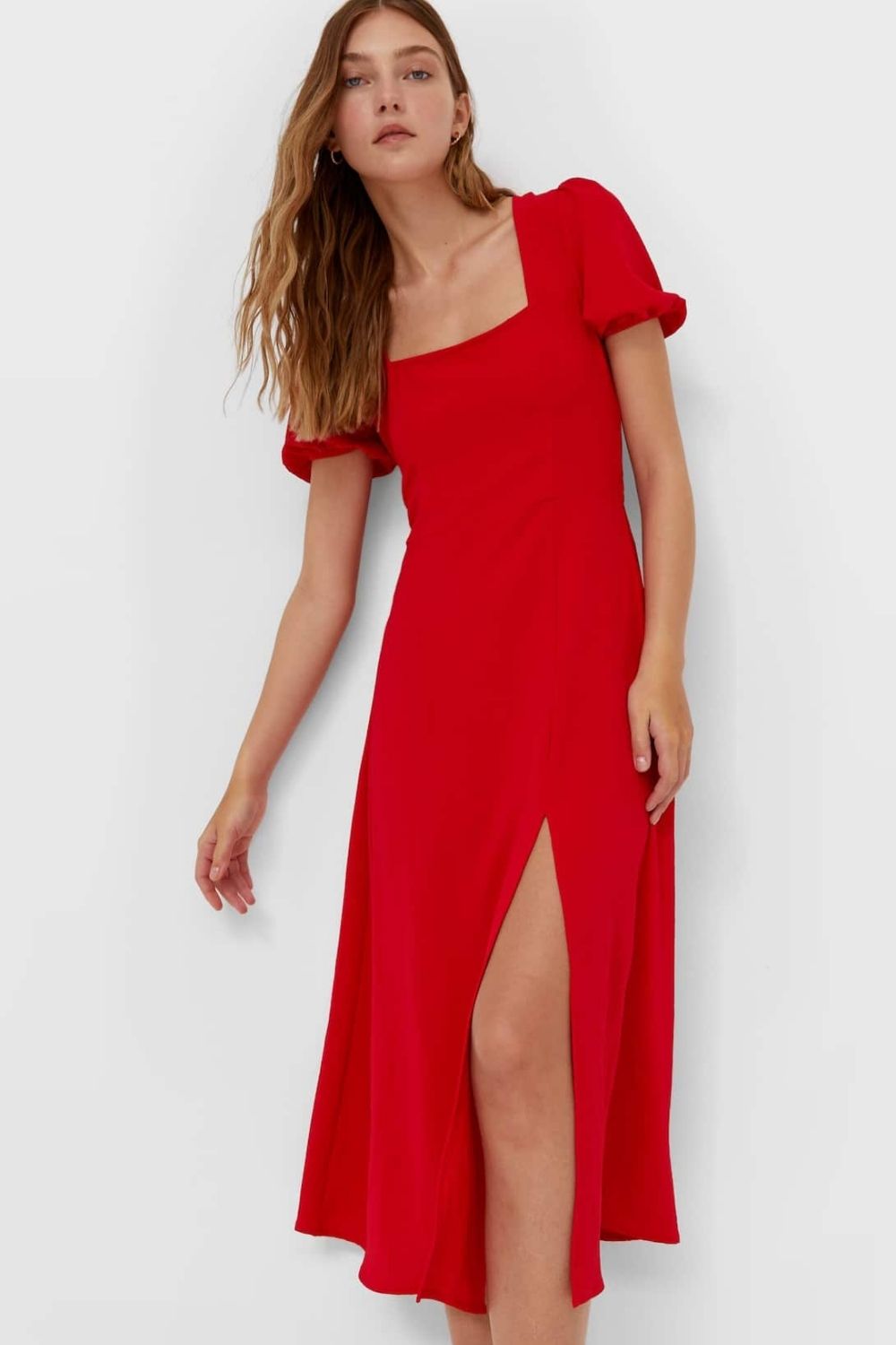 Midi-Jurk Met Rug Dress – Styched Fashion - Main Image
