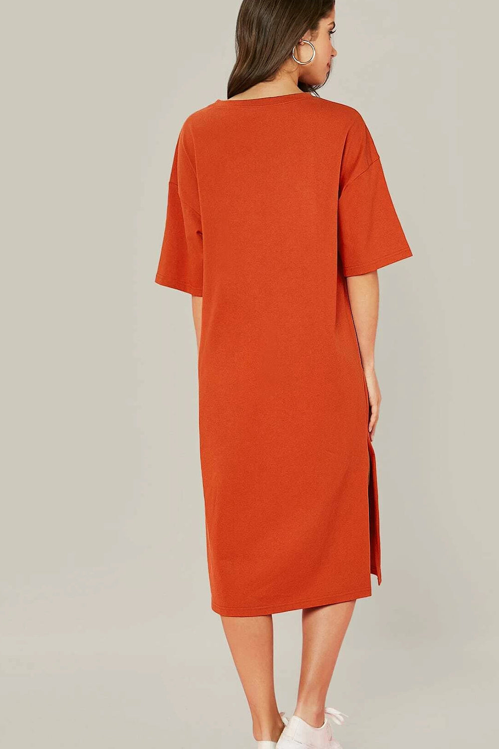 Over sized Dress with Slit