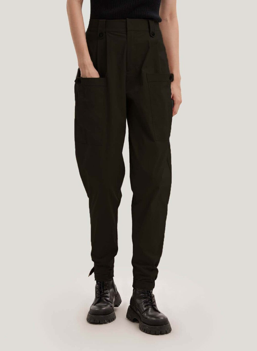 Flap Pocket Cargo Straight Pants – Styched Fashion