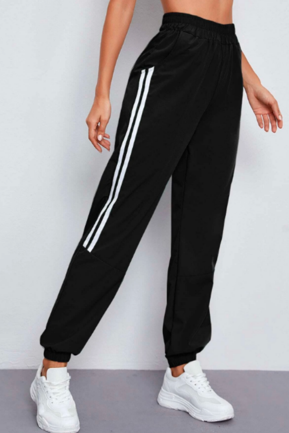 Womens Training Striped Sports Pant – Styched Fashion