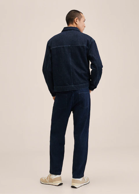 Straight Denim Pocket Trouser