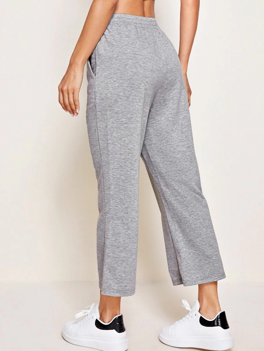 Tie Waist Grey Joggers