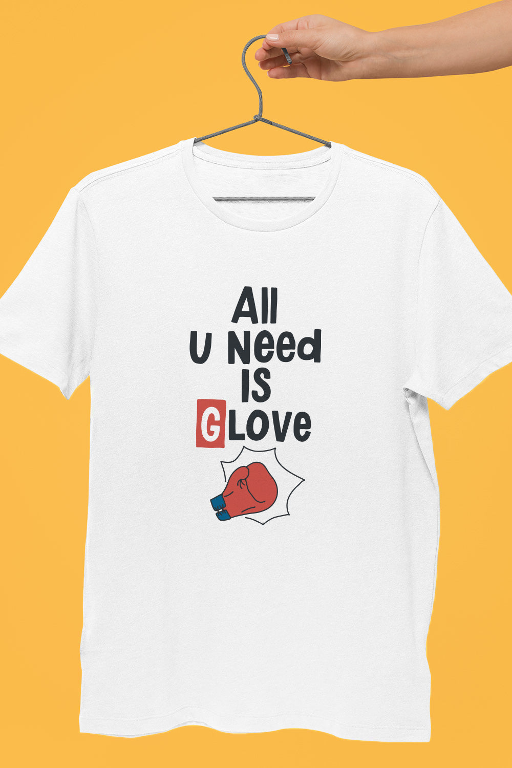 All you need is (G)Love White Dry-Fit T-Shirt
