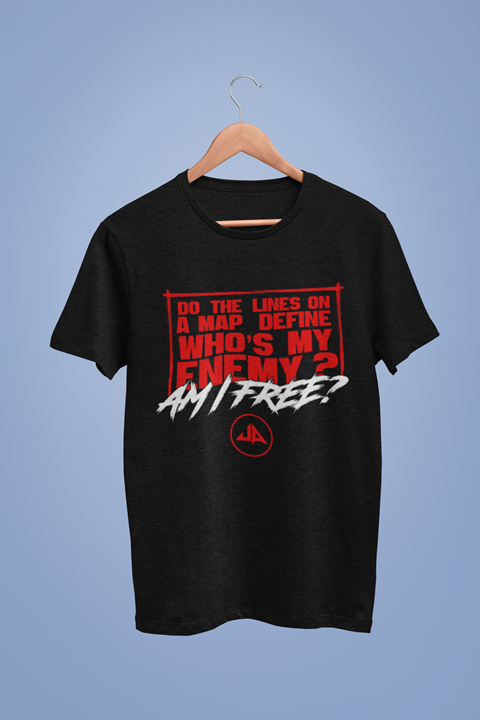Underground Authority Am I Free T-Shirt Black