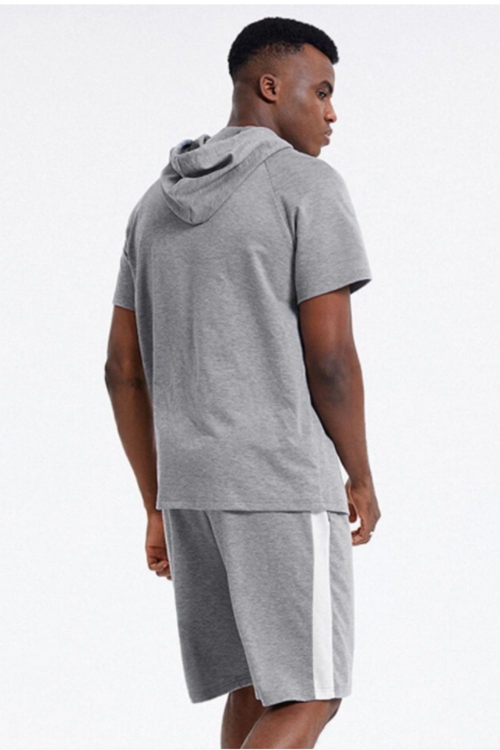 Black Drawstring Grey Combo