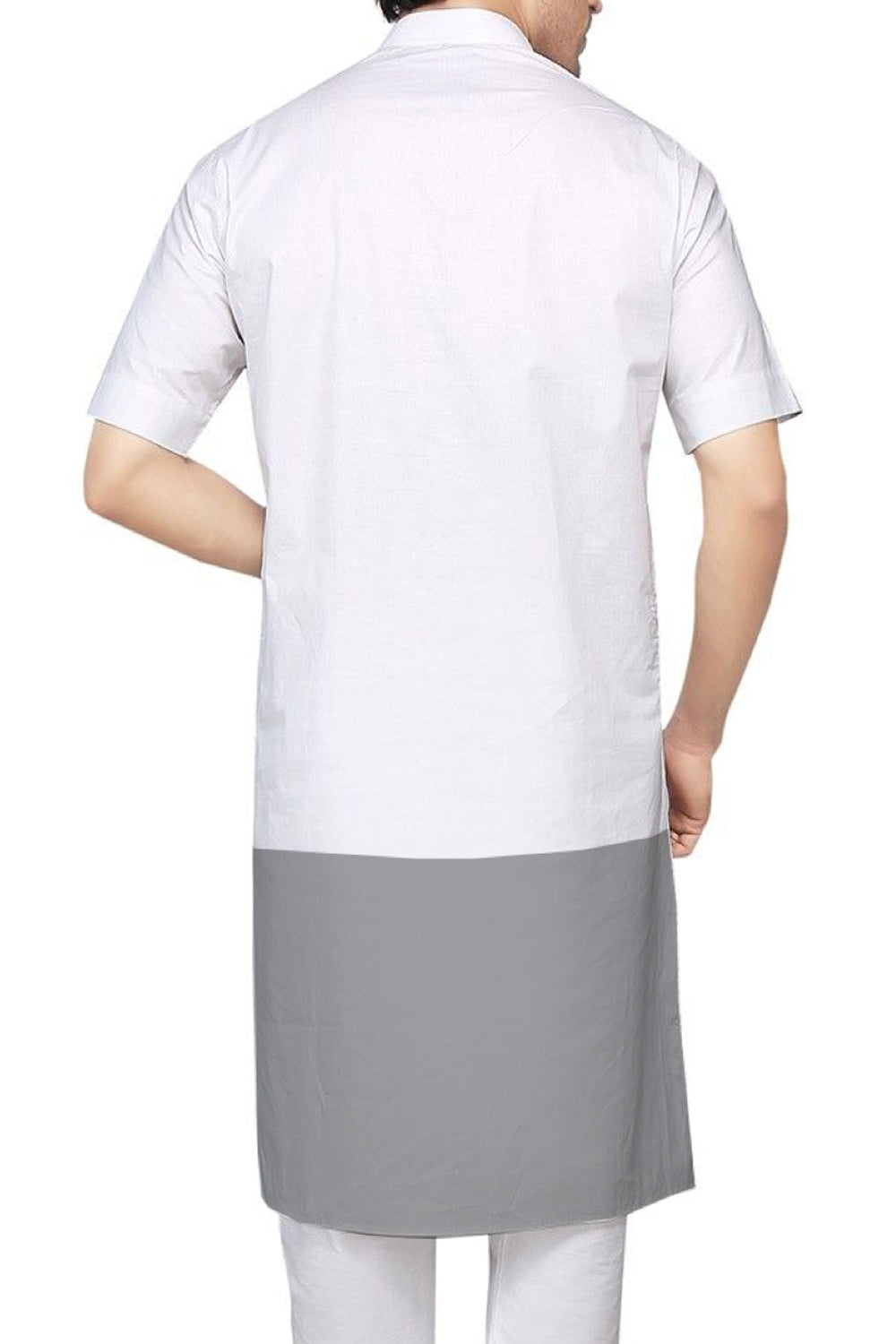 Bryce White Smart Kurta