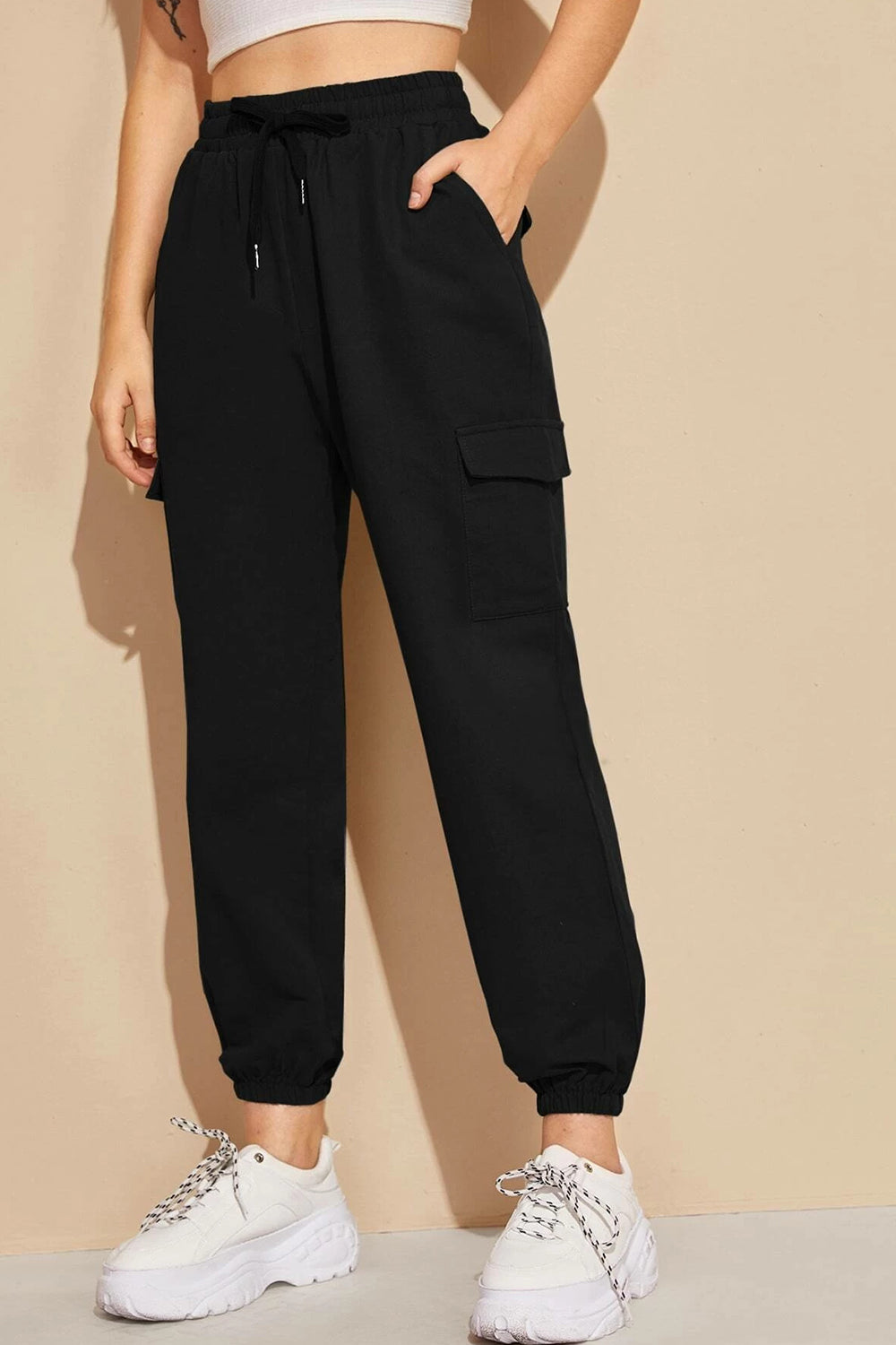 High Rise Cargo Jogger – Styched Fashion