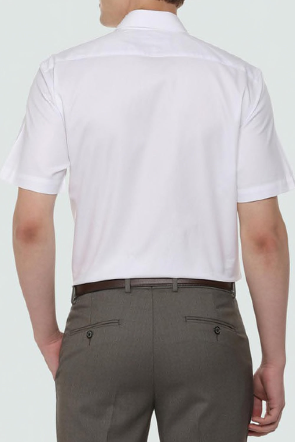 Johnson White half sleeve shirt