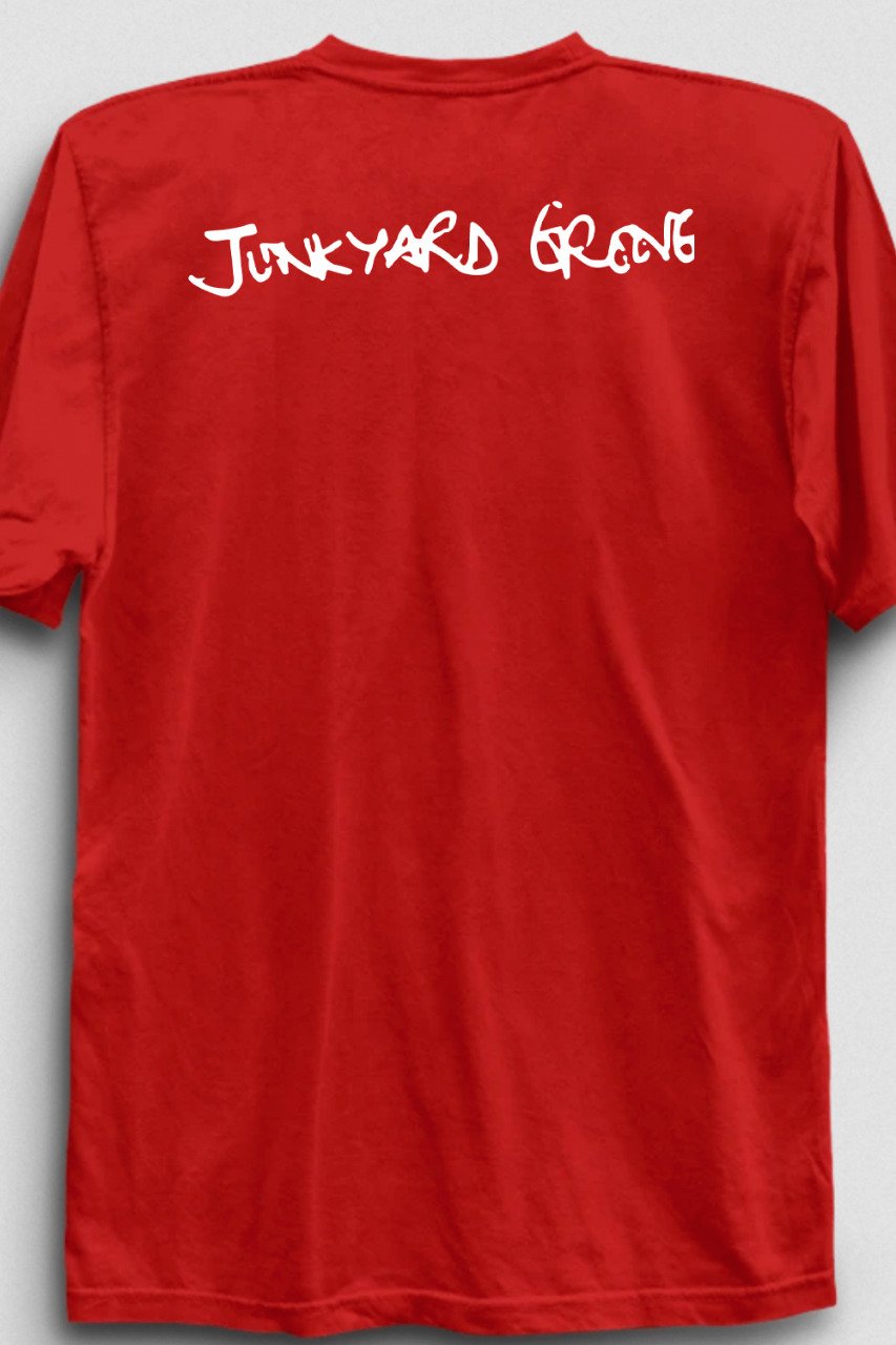 Junkyard Groove Logo Tshirt Red