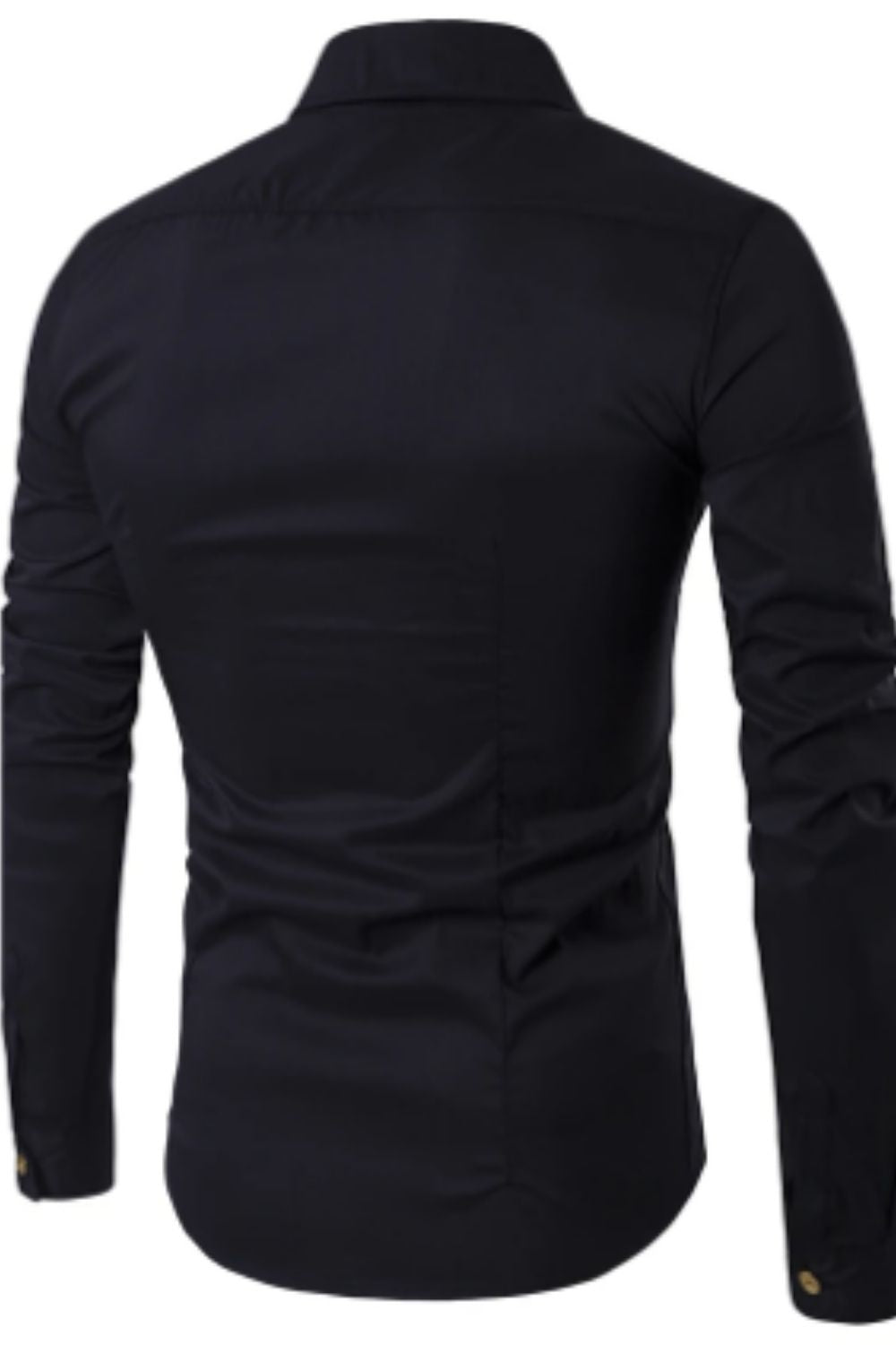 Side Button Formal Shirt