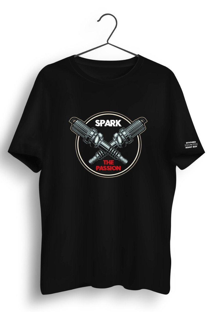 Spark The Passion Black Tshirt