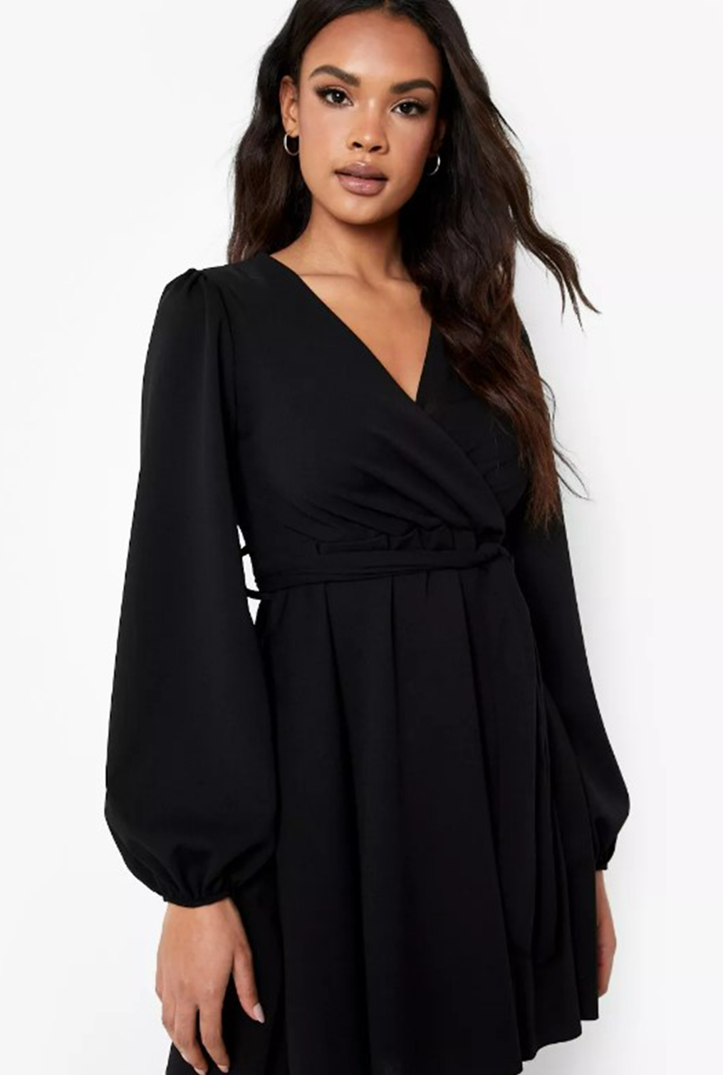Fanciful Black Dress