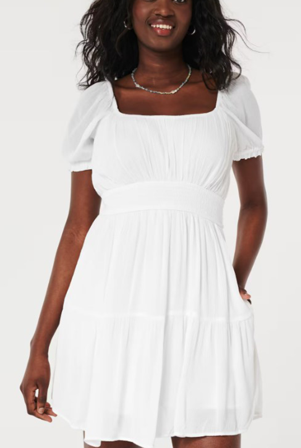 Sift White Dress