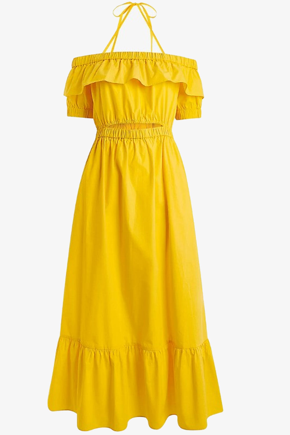 Nebulous yellow Dress