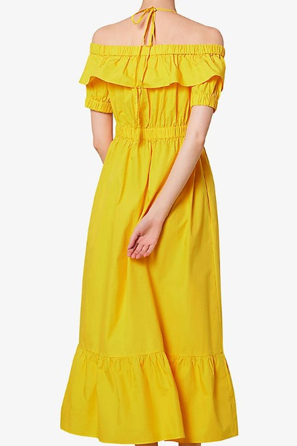Nebulous yellow Dress