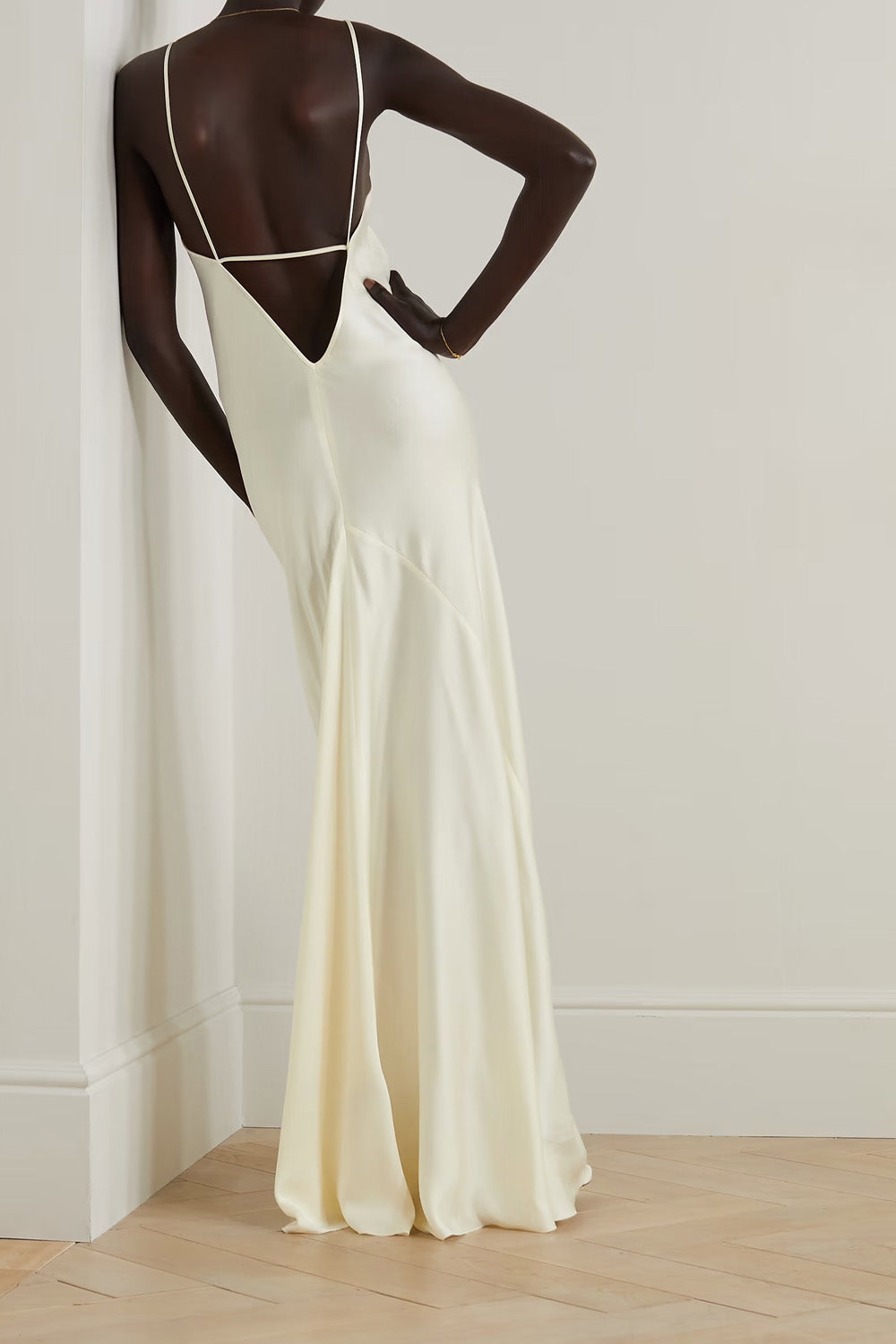 Opulence Off White Dress