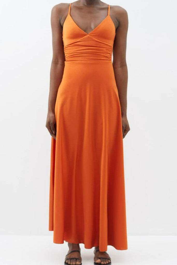 Cheongdo Orange Dress