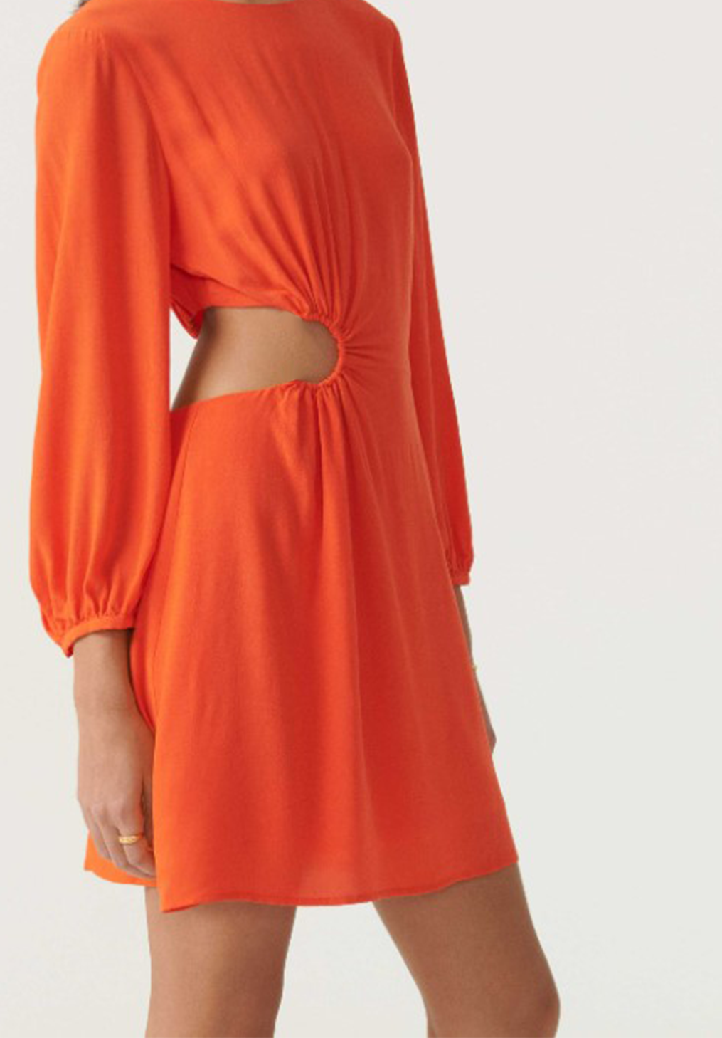 Gutsy Orange Dress