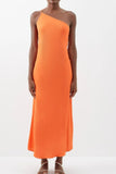 Hwacheon Orange Dress