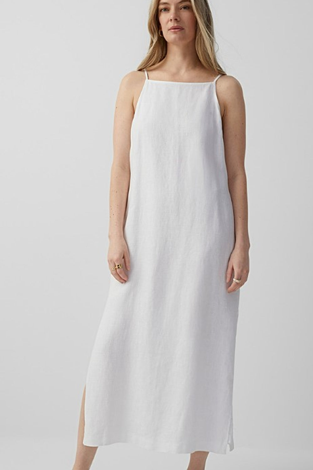 Gossamer White Dress
