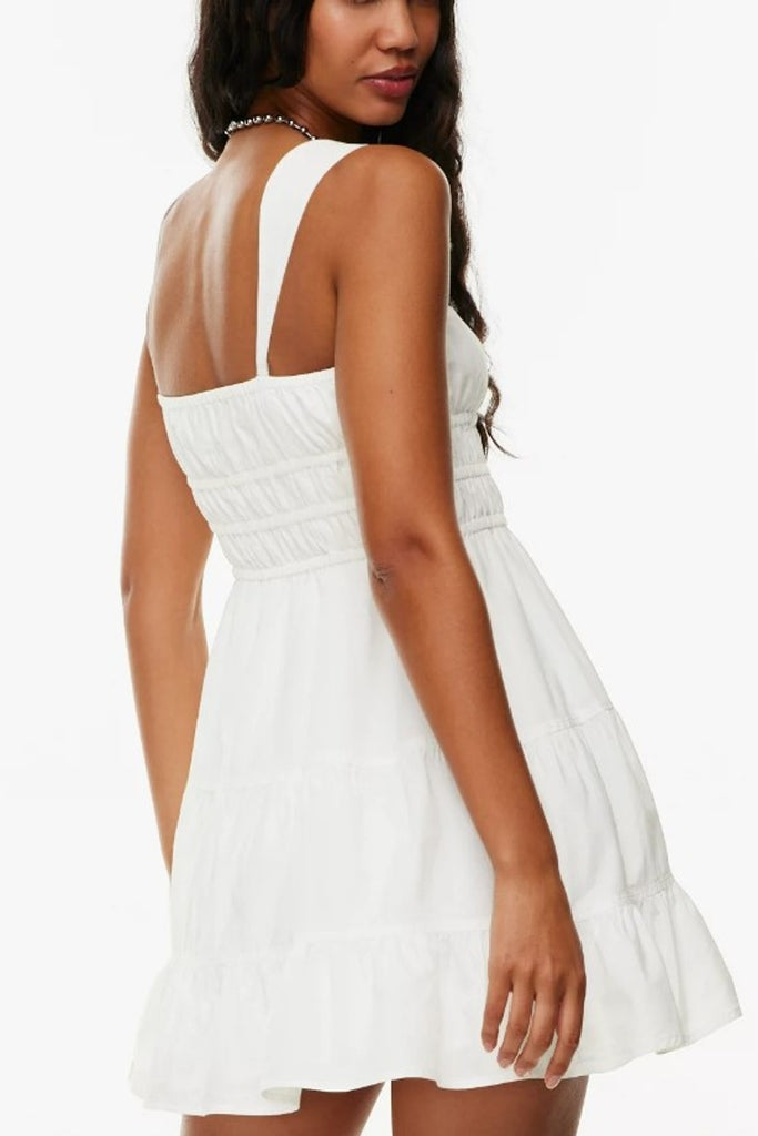 Prairie White Dress