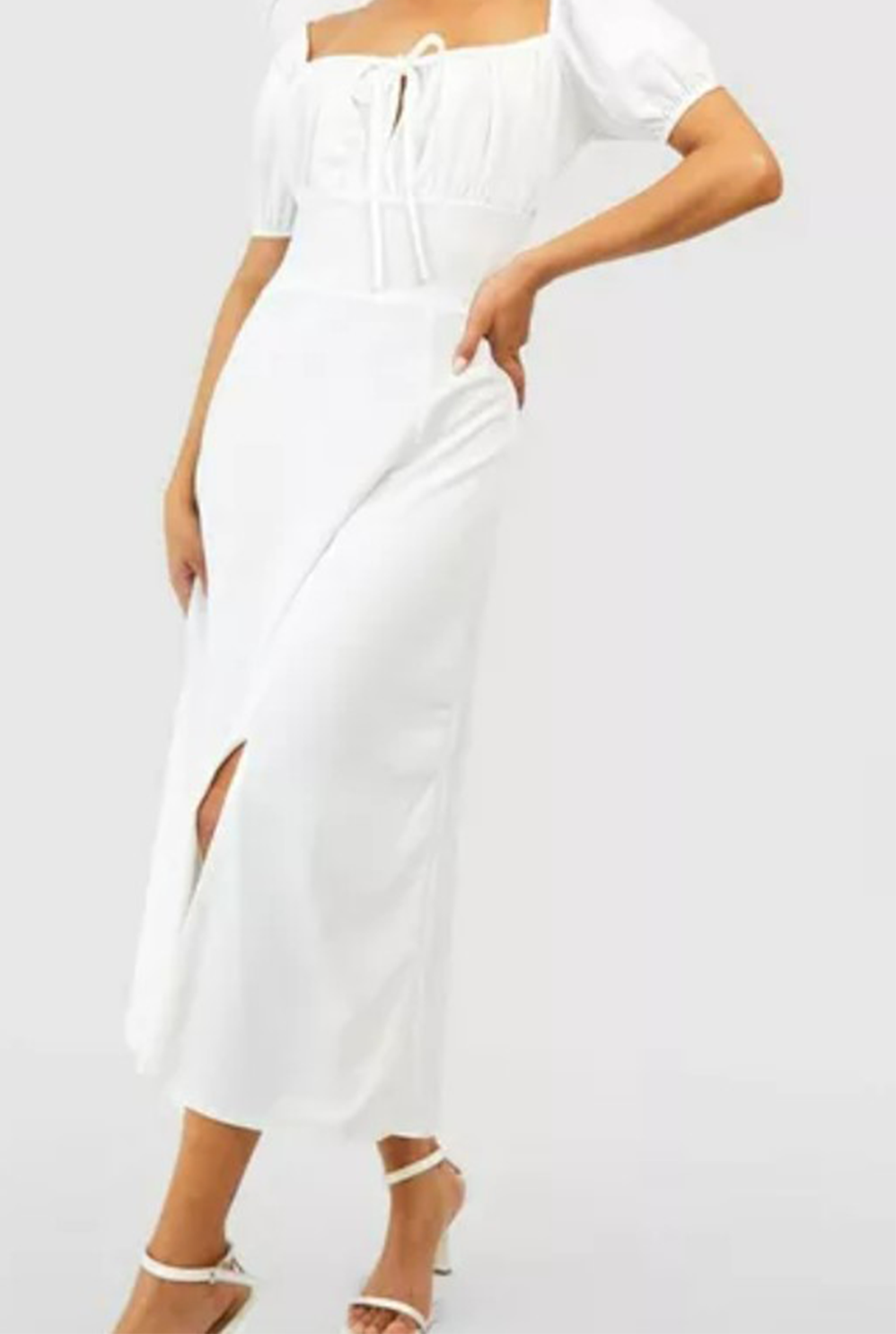 Trendy White Dress