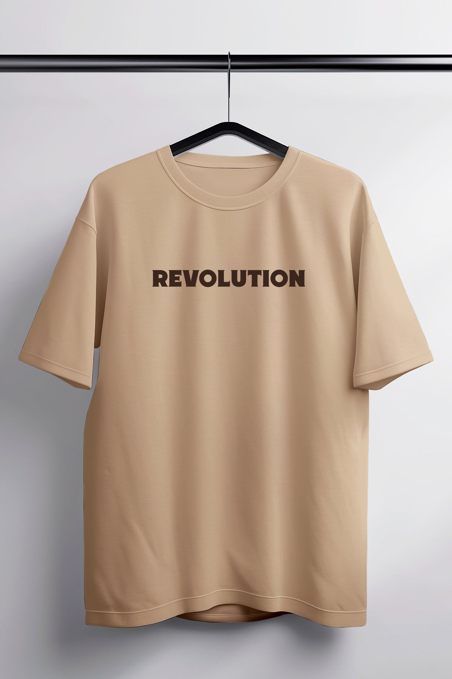 Revolution Peach Oversized Tee