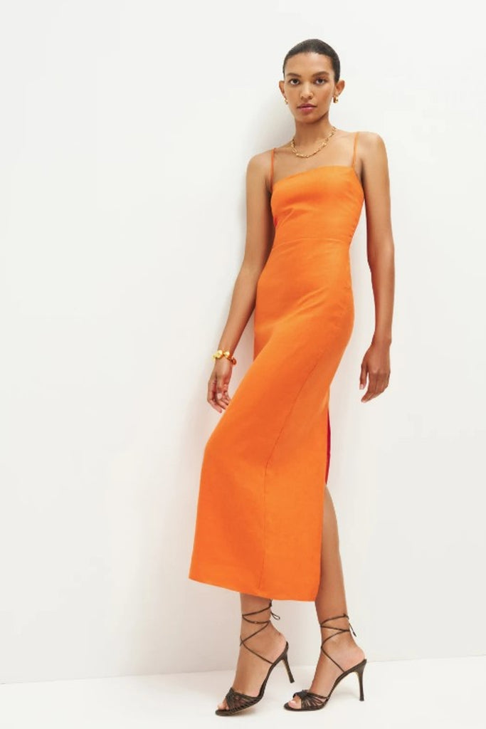 Vologda Orange Dress