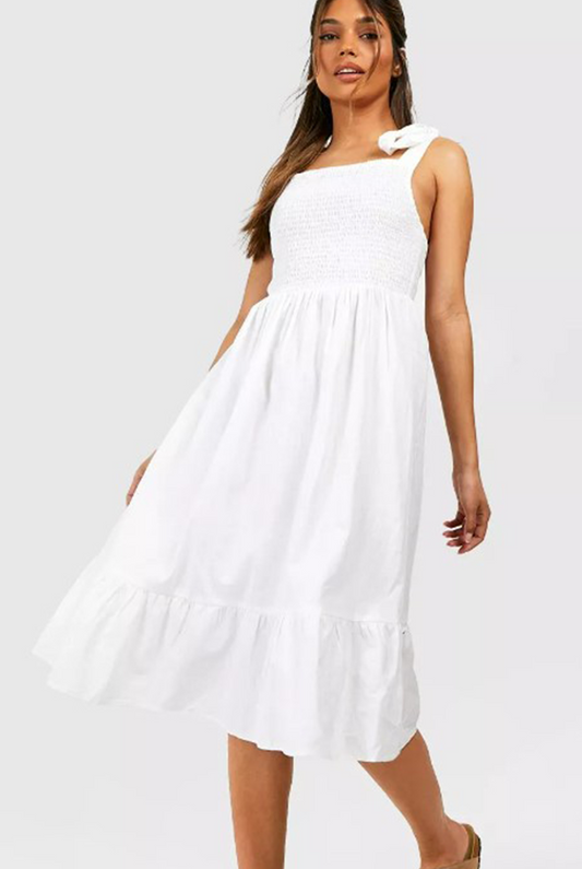 Meld White Dress