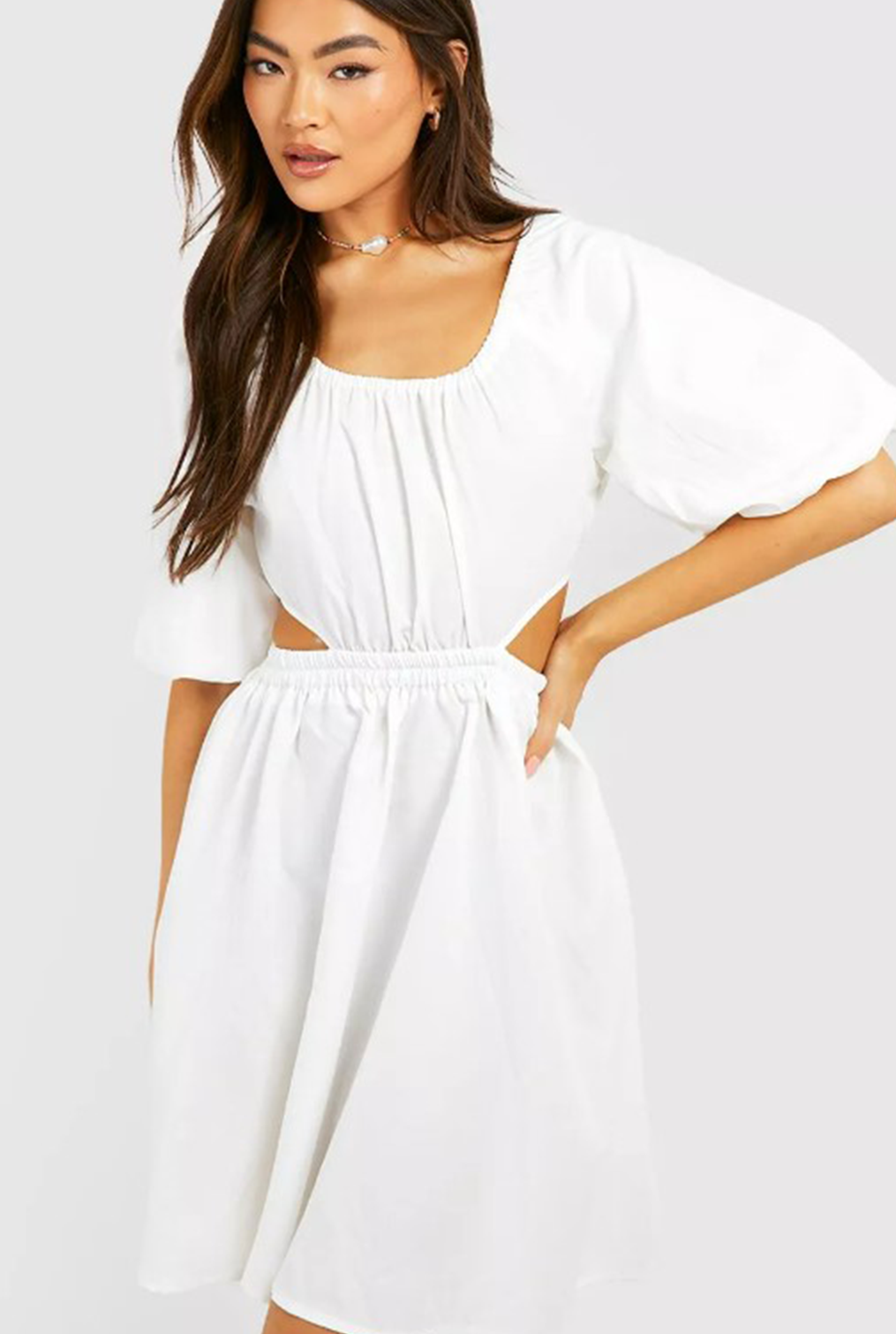 Nova White Dress